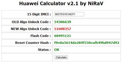 Free Huawei Unlock Code Generator